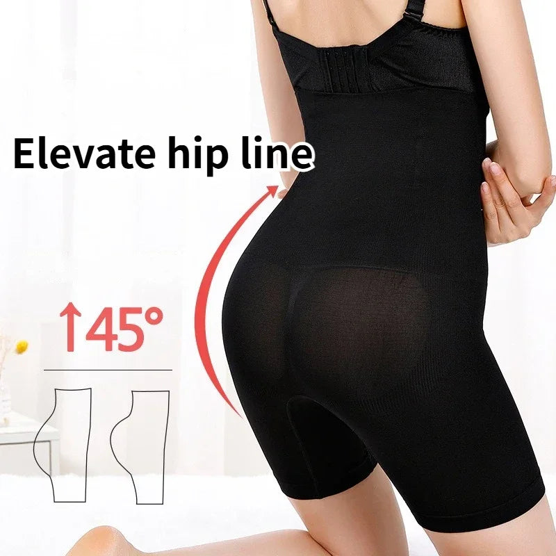 High-Waist Tummy Control Shapewear Panties for Women